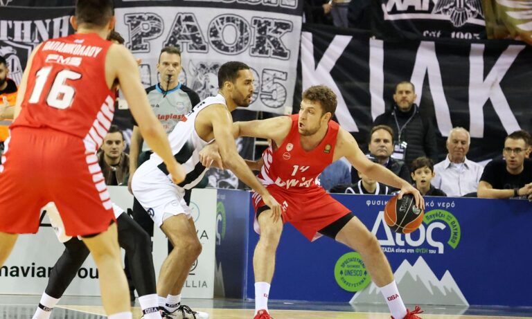 ΠΑΟΚ- Ολυμπιακός 68-88: Πρόβα τζενεράλε για Φενέρ