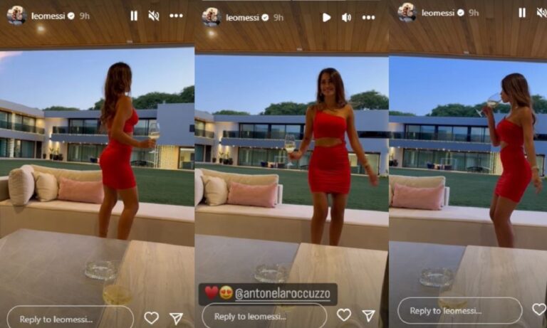 Μέσι: Σε ρόλο «παπαράτσι» στον αισθησιακό χορό της Αντονέλα! (vid)