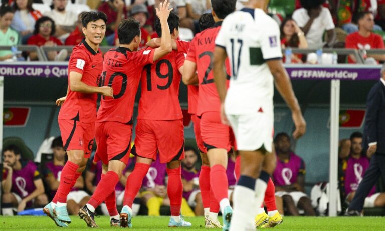 Μουντιάλ 2022: Ανατροπή στο 90+1′ η Νότια Κορέα (2-1) και πρόκριση μαζί με την Πορτογαλία! (vids)