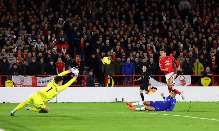 Premier League: «Στάση» Νότιγχαμ για την Τσέλσι – Κόλλησαν στο 1-1 οι «Μπλε»