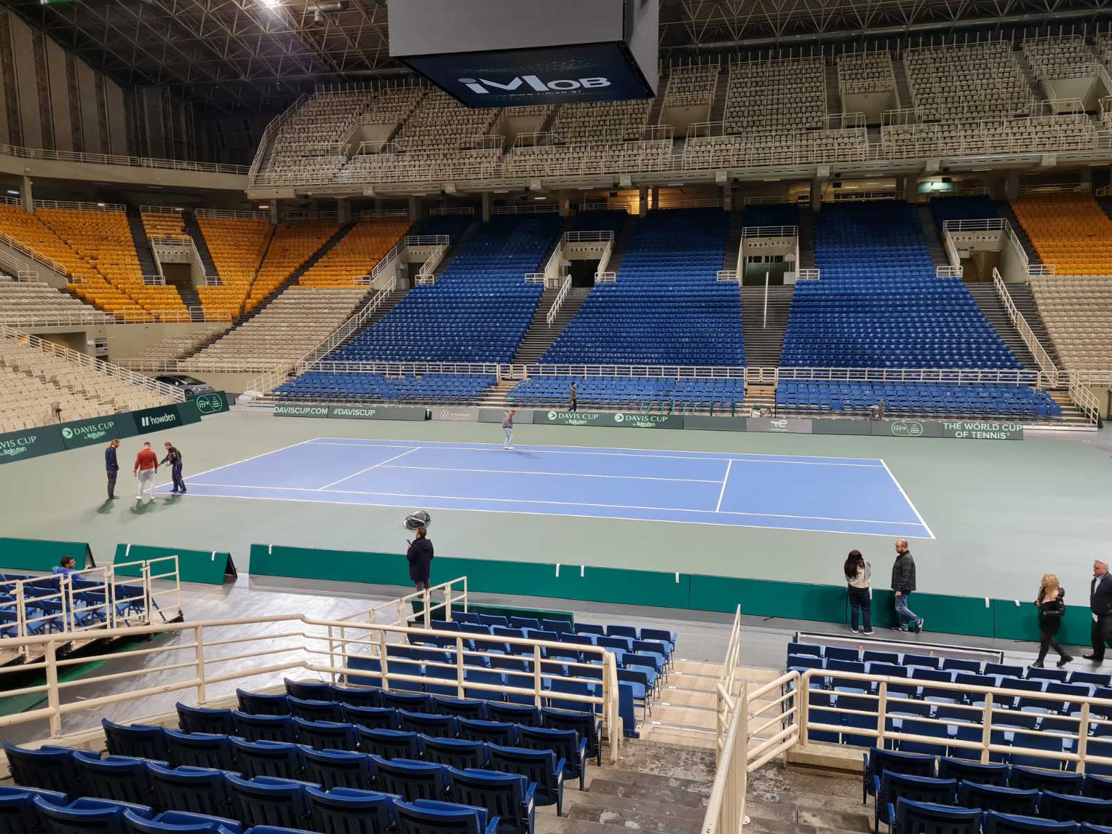 Το Davis Cup και ο Στέφανος Τσιτσιπάς σε ένα ΟΑΚΑ μεταμορφωμένο – Το Sportime ήταν εκεί!