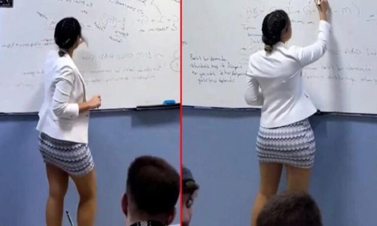 Τι ζήτησε η Τουρκάλα καθηγήτρια που έδωσε διάλεξη με μικροσκοπική μίνι φούστα