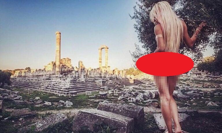 Τουρκία: Μοντέλα έβγαλαν γυμνές φωτογραφίες στο ναό του Απόλλωνα και στο ναό της Αθηνάς – Έδωσαν άδεια οι Τούρκοι