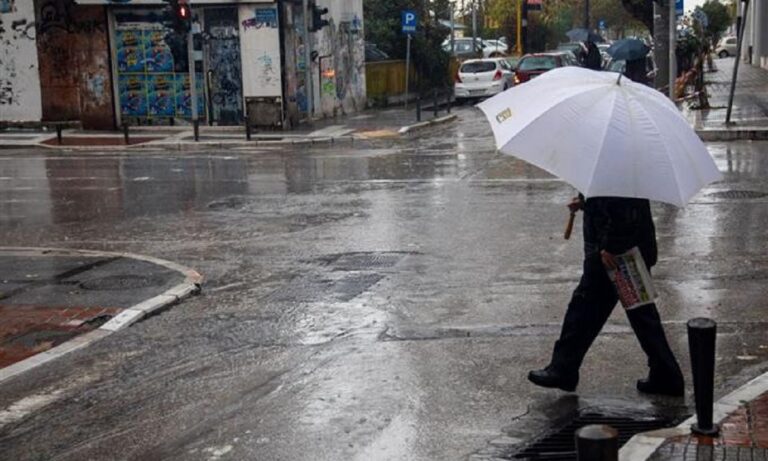 Καιρός με βροχές και τοπικές καταιγίδες, αλλά και άνοδο της θερμοκρασίας το Σάββατο (4/2)