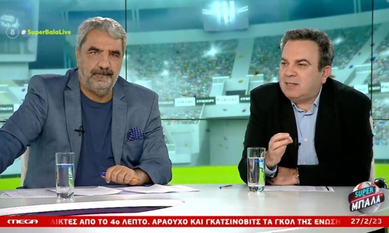 Έξαλλος ο Καρπετόπουλος στο MEGA – Επίθεση στην Κυβέρνηση – Πυρά σε Αυγενάκη και Πρωθυπουργό με VAR και Predator! (vid)