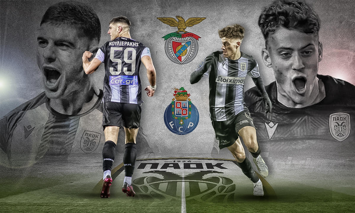 ΠΑΟΚ: Στην Πορτογαλία θεωρούν δεδομένο πως Πόρτο και Μπενφίκα θα ασχοληθούν με Κουλιεράκη, Κωνσταντέλια