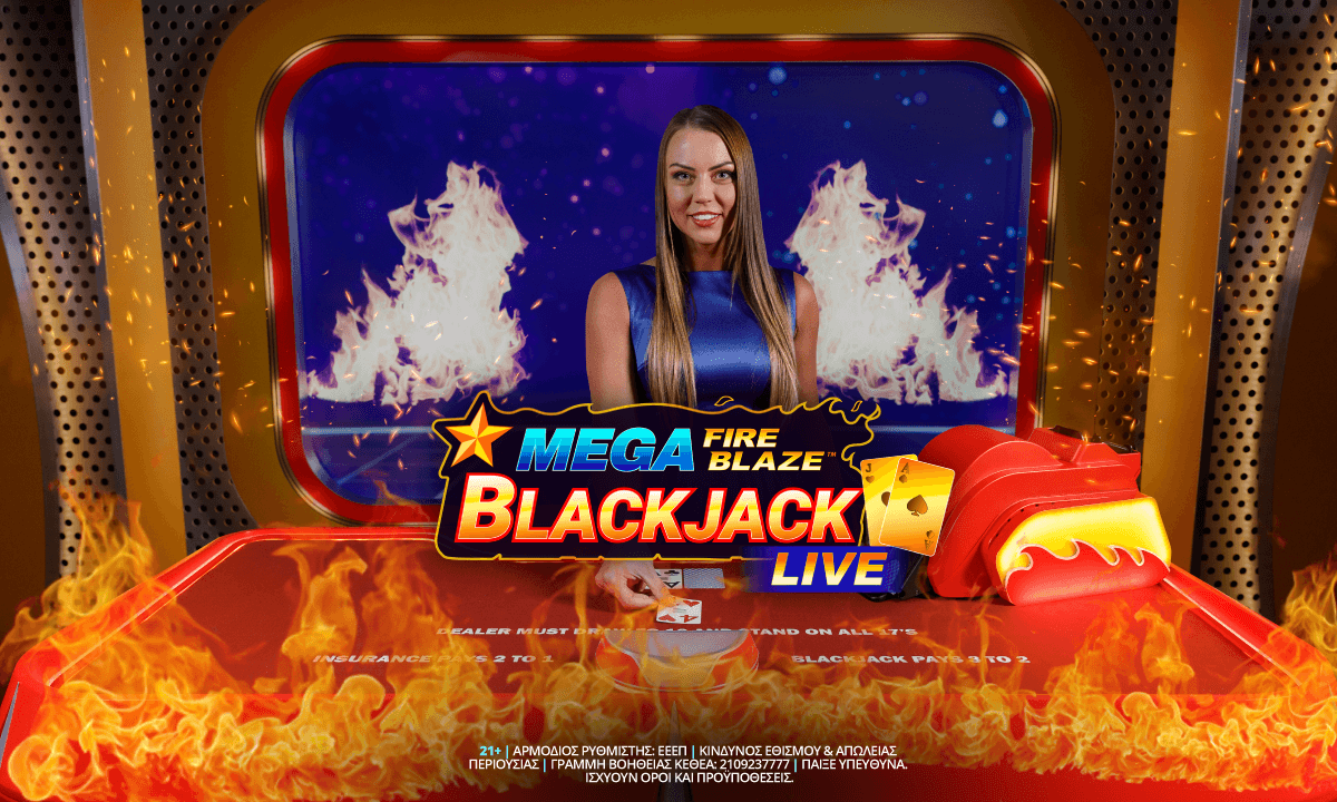 To Mega Fire Blaze Blackjack Live ήρθε στη Novibet! Ατελείωτες δυνατότητες στο χέρι σου με το live καζίνο της Novibet.