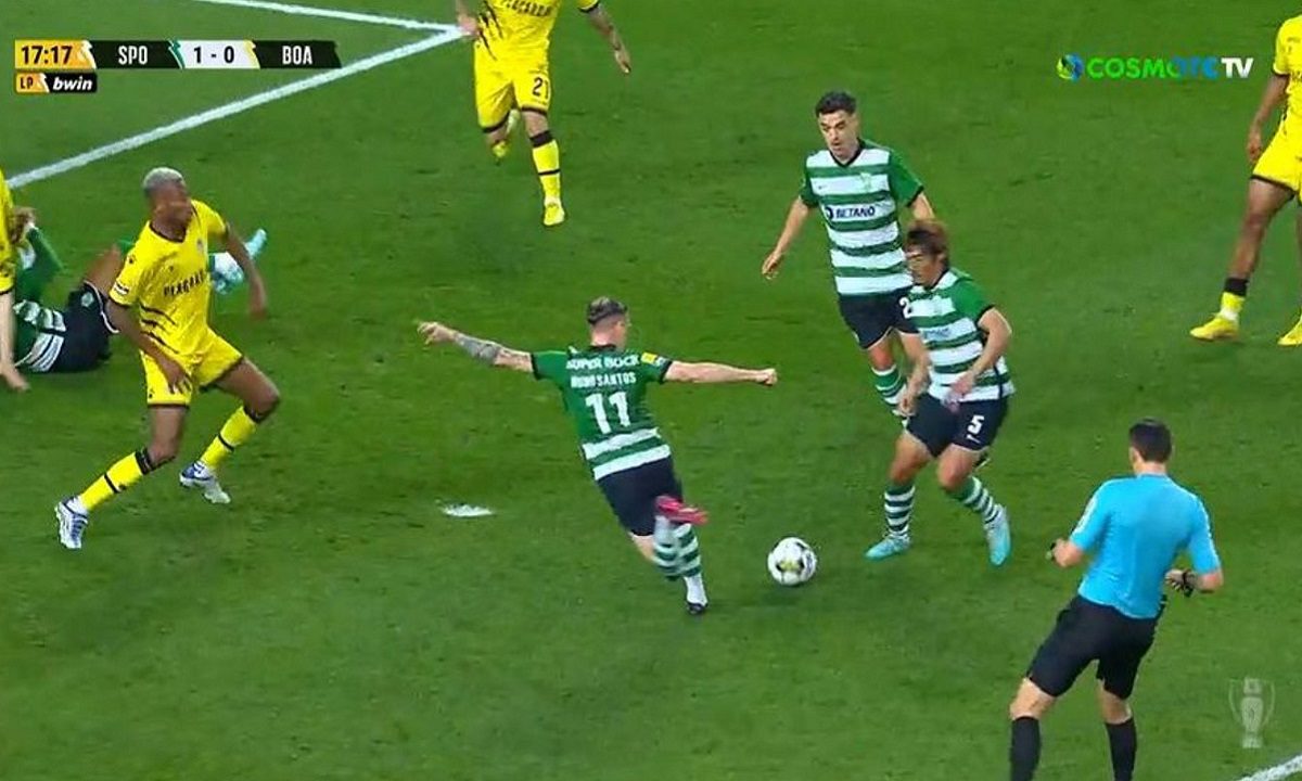 Σπόρτινγκ Λισαβόνας: Τι έβαλε! – Ασύλληπτη γκολάρα (vid)
