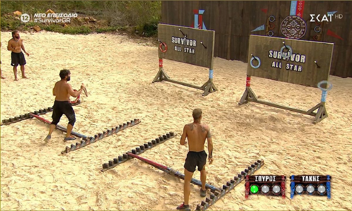 Survivor All Star: Ο πιο επικός αγώνας Τάκη εναντίον Μαρτίκα είναι γεγονός και στο Twitter στήθηκε «γλέντι»