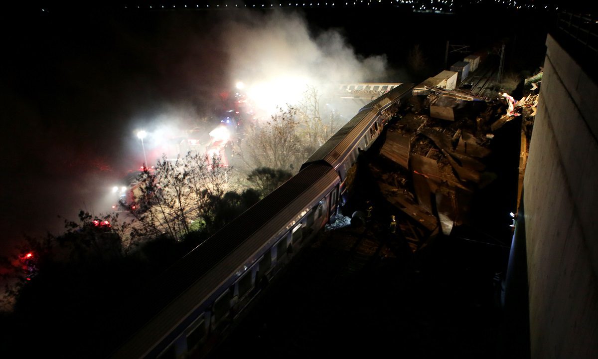Τραγωδία στα Τέμπη: Νέο βίντεο λίγο μετά τη σύγκρουση των τρένων (vid)