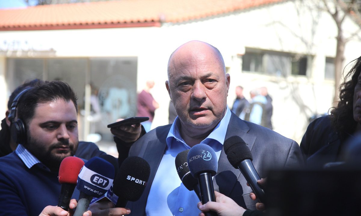 Ο Αχιλλέας Μπέος έκανε δηλώσεις κατά την αποχώρηση του!