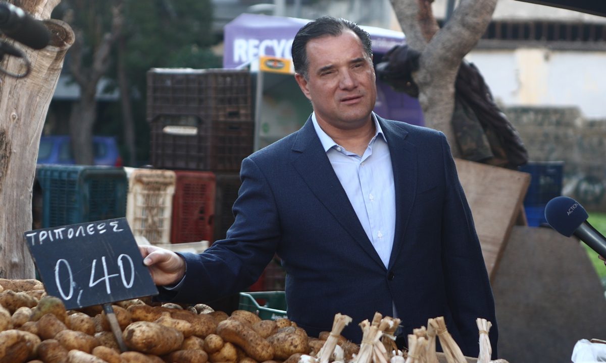 Άδωνις Γεωργιάδης: Πήγε να κάνει φιέστα σε λαϊκή και άκουσε τα εξ’ αμάξης – «Με πόσα περνάτε εσείς κύριε υπουργέ;» (vid)