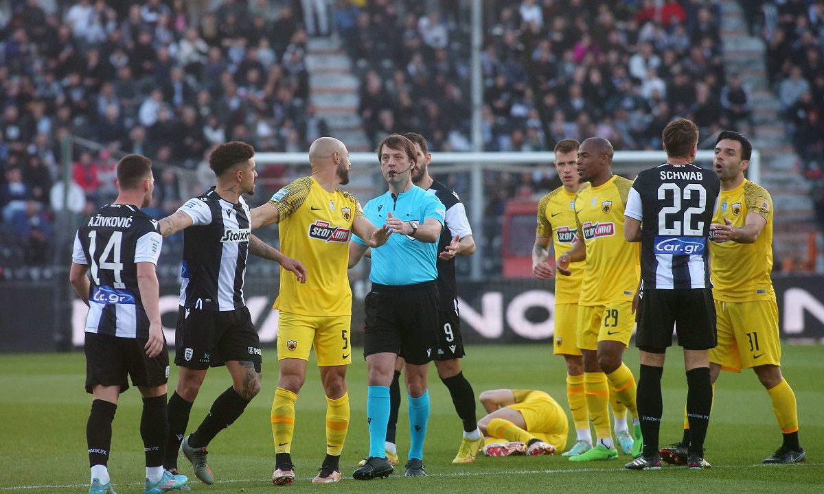 Έξαλλοι στην ΑΕΚ για το γκολ που ακυρώθηκε με τον ΠΑΟΚ:  «Η μεγαλύτερη σφαγή εδώ και χρόνια»