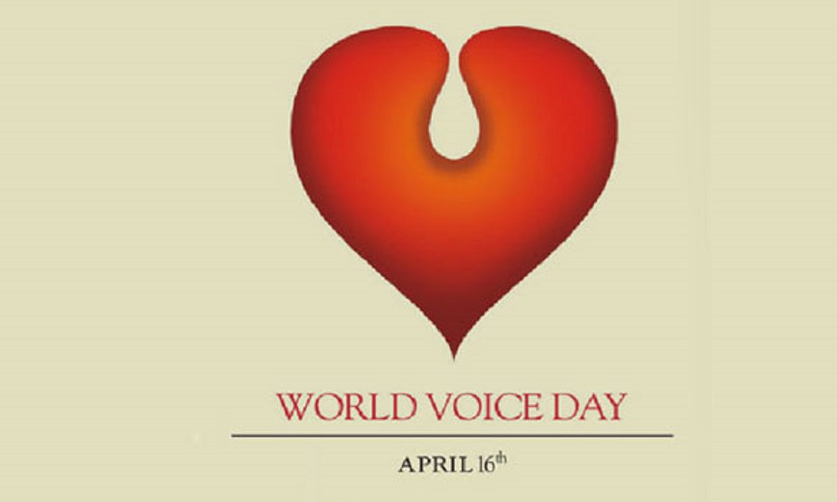 Κάθε χρόνο στις 16 Απριλίου οι επαγγελματίες από το χώρο της υγείας που σχετίζονται με την φωνή γιορτάζουν την Παγκόσμια Ημέρα της!