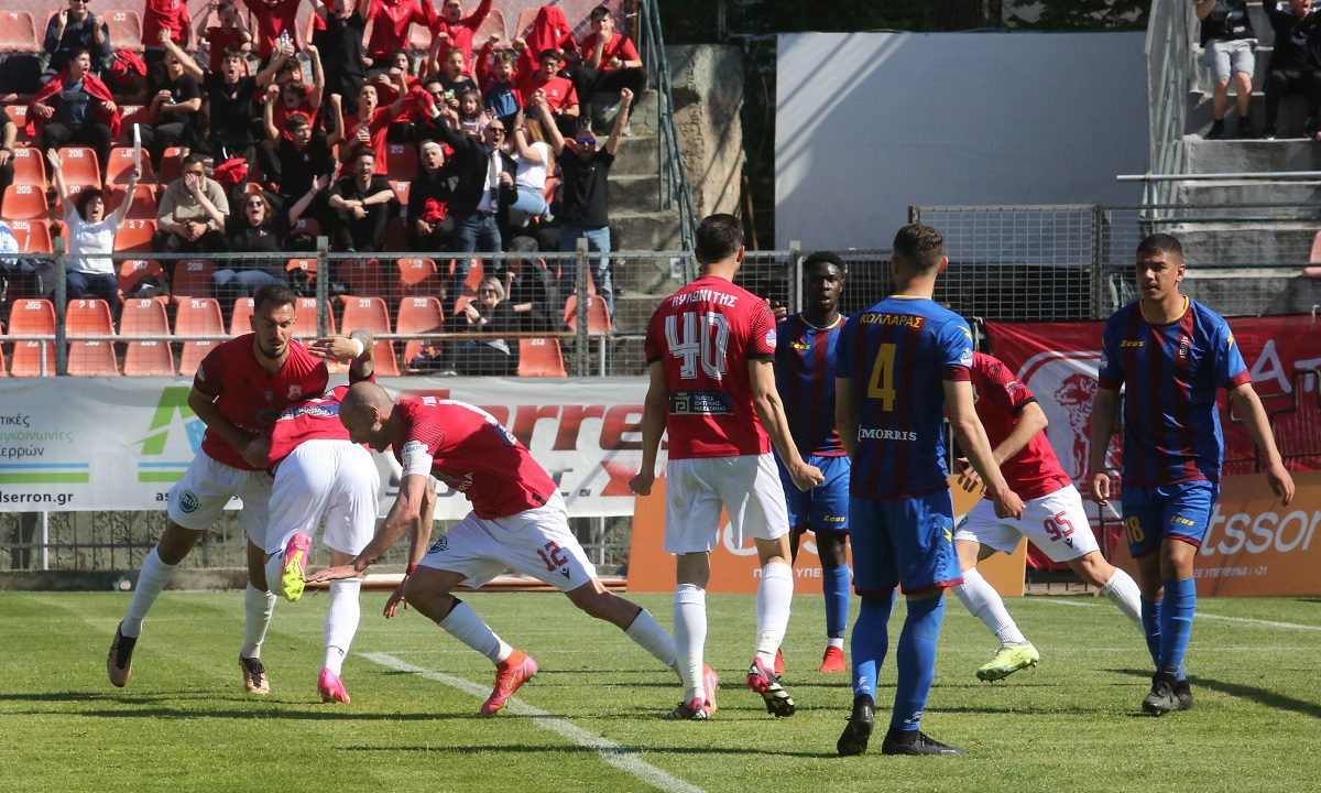 Super League 2: Συνεχίζει ακάθεκτος ο Πανσερραϊκός – Σε μεγάλο κίνδυνο η Βέροια