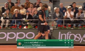 Όταν έπαιξε σαν Τσιτσιπάς ήταν αργά – «Τιτανομαχία» Αλκαράθ – Τζόκοβιτς στους «4» του Roland Garros