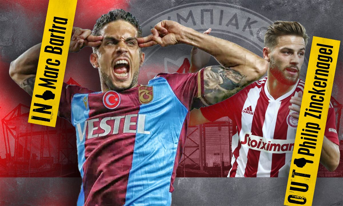 Ολυμπιακός μεταγραφές: Νέα εξέλιξη! Θέλει Ζινκερνάγκελ για να δώσει Μπάρτρα η Τραμπζονσπόρ