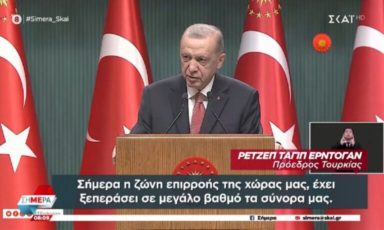 Το χαβά του ο Ερντογάν: «Η επιρροή μας είναι μεγαλύτερη από τα σύνορά μας» – Εννοεί νέα Οθωμανική Αυτοκρατορία;