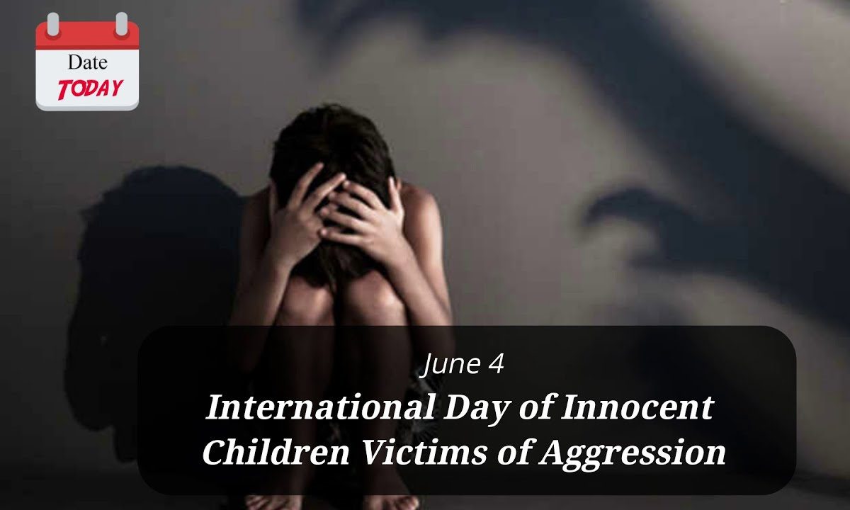 Στις 4 Ιουνίου έχει οριστεί με απόφαση του ΟΗΕ, η Διεθνής Ημέρα κατά της Επιθετικότητας εναντίον των Παιδιών