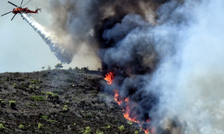Φωτιά: Μεγάλος κίνδυνος και σήμερα – Ποιες περιοχές βρίσκονται σε «συναγερμό»