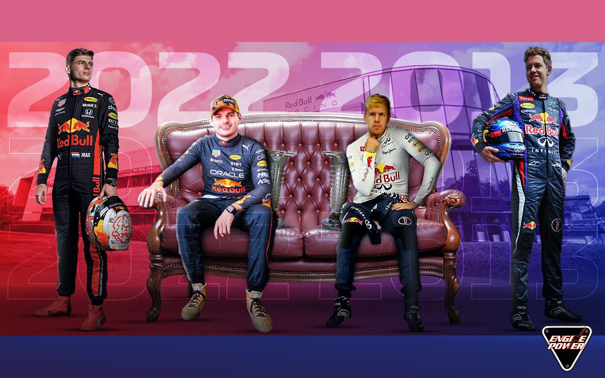 2023s-Max-Verstappen-2023-vs-2013s-Sebastian-Vettel-Max-Verstappen-2023-vs-Sebastian-Vettel-