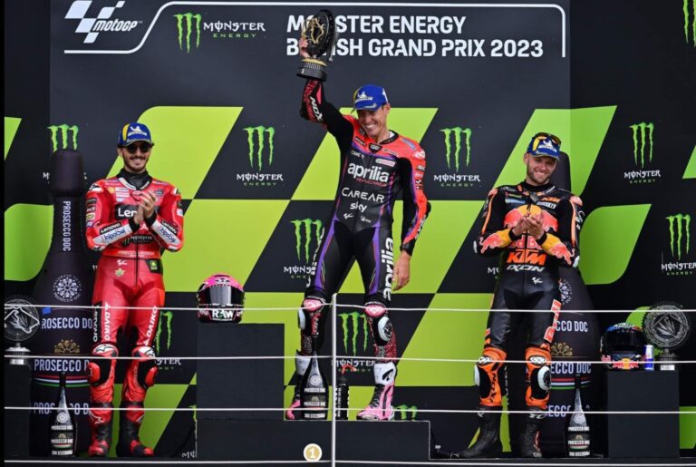 Αποτελέσματα  Βρετανικό MotoGP Silverstone 2023, γύρος 9