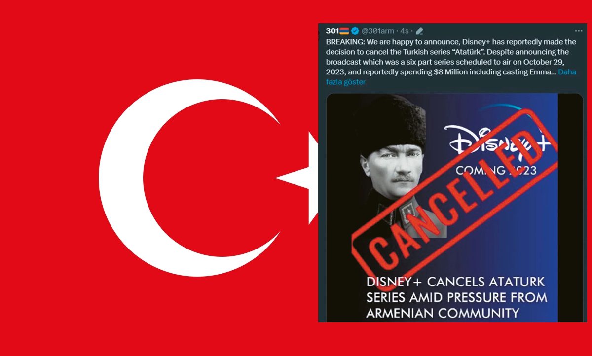 Οι Αρμένιοι ακύρωσαν σειρά της Disney για τον σφαγέα Κεμάλ Ατατούρκ και στην Ελλάδα τον μοστράρουμε σε μπλουζάκια