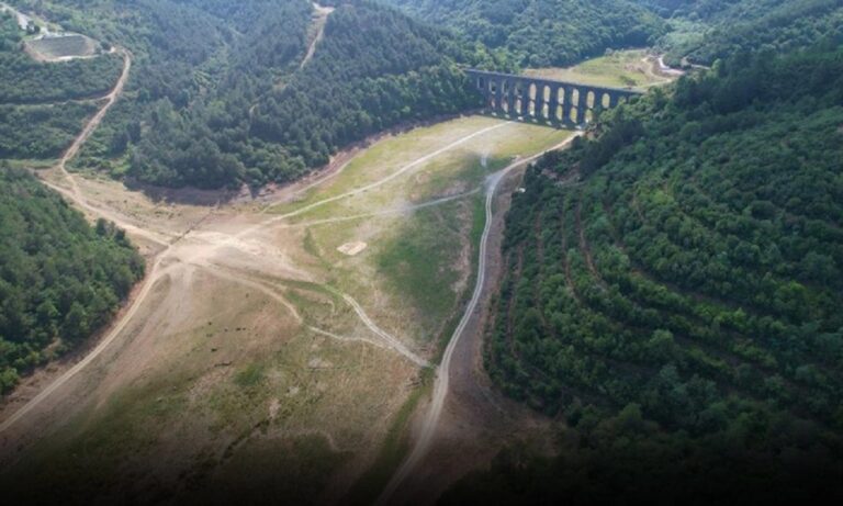 ΣΟΚ στην Τουρκια: Τα φράγματα της Κωνσταντινούπολης άδειασαν από νερό – Βόσκουν πρόβατα εκεί που υπήρχε νερό