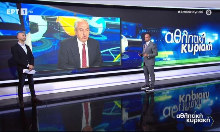 Τι είπε ο Παναγιώτης Βαρούχας για τη διαιτησία στο ΑΕΚ-Πανσερραϊκός (vid)