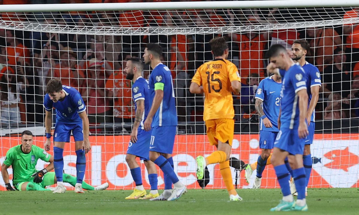 Εθνική Ελλάδας: Η βαθμολογία του ομίλου μετά την ήττα από την Ολλανδία