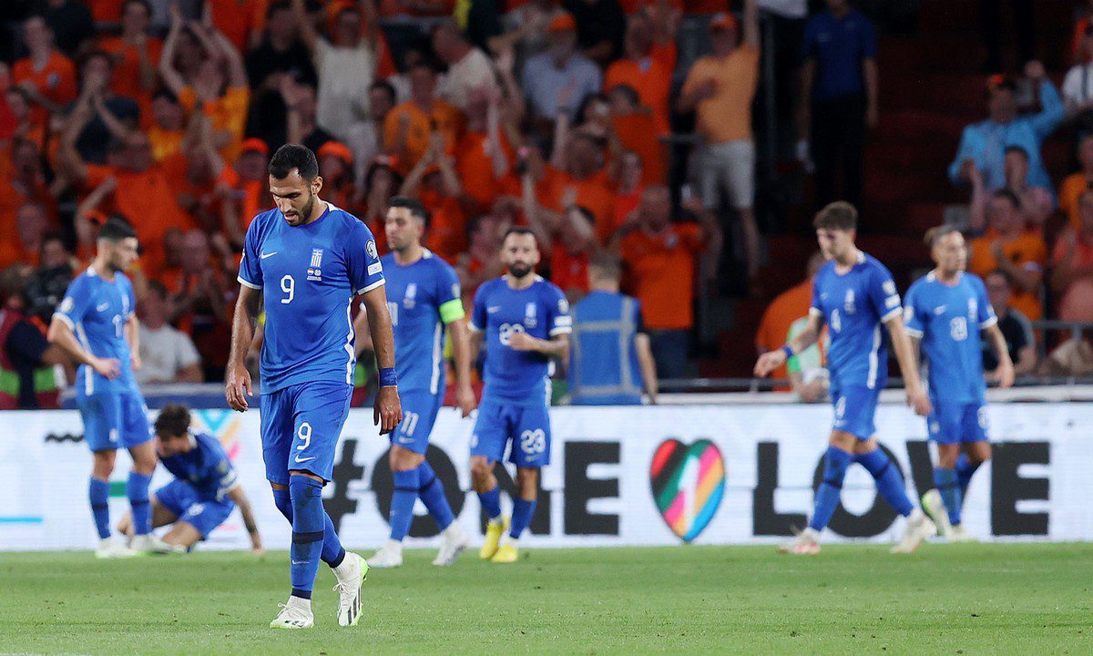 Ολλανδία – Ελλάδα: «Κράξιμο» στο Twitter για την εικόνα της Εθνικής