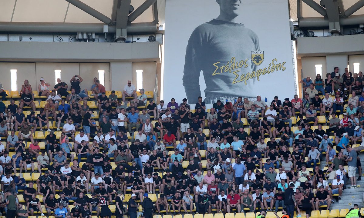 ΑΕΚ – Άγιαξ: Χαμός έξω από την Opap Arena (vid)