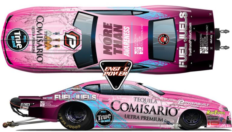 Το Camrie Caruso’s Pro Stock Camaro γίνεται ροζ ως υποστήριξη για τον Καρκίνο του Μαστού