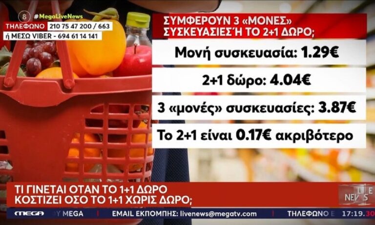 Black Friday: Γιατί πολλές προσφορές του 1+1 είναι κοροϊδία (vid)