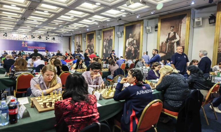 Σκάκι: Πέμπτη στην Ευρώπη η Εθνική Ομάδα Γυναικών!