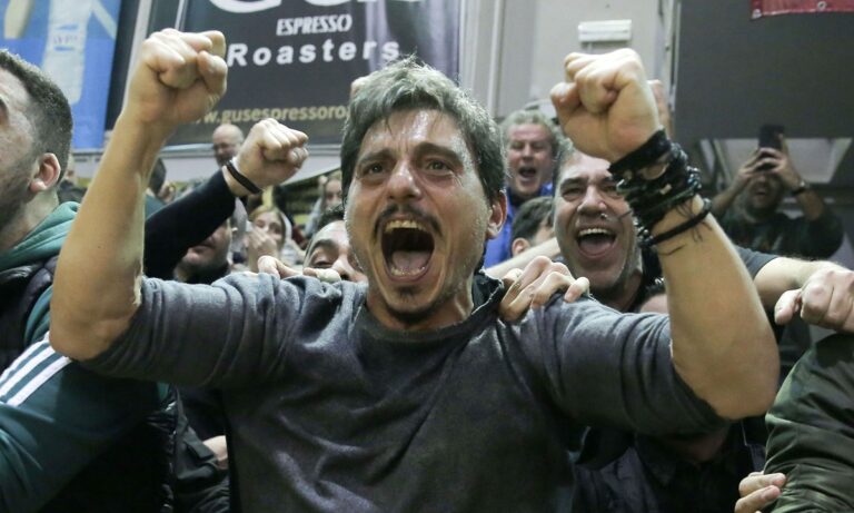 Έτσι αντέδρασε ο Δημήτρης Γιαννακόπουλος στο τρίποντο του Γκριγκόνις