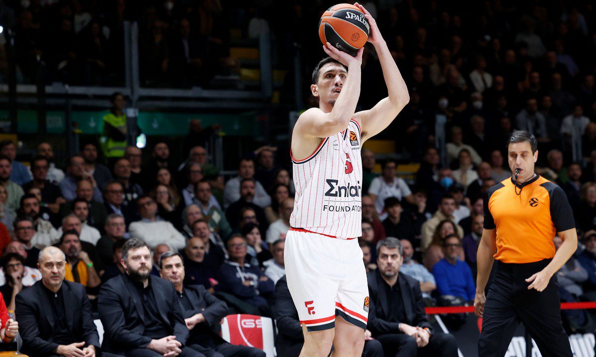 Ήττα στα σημεία ο Ολυμπιακός από τη Μπολόνια – Άστοχος ο Λαρεντζάκης στο τρίποντο της νίκης