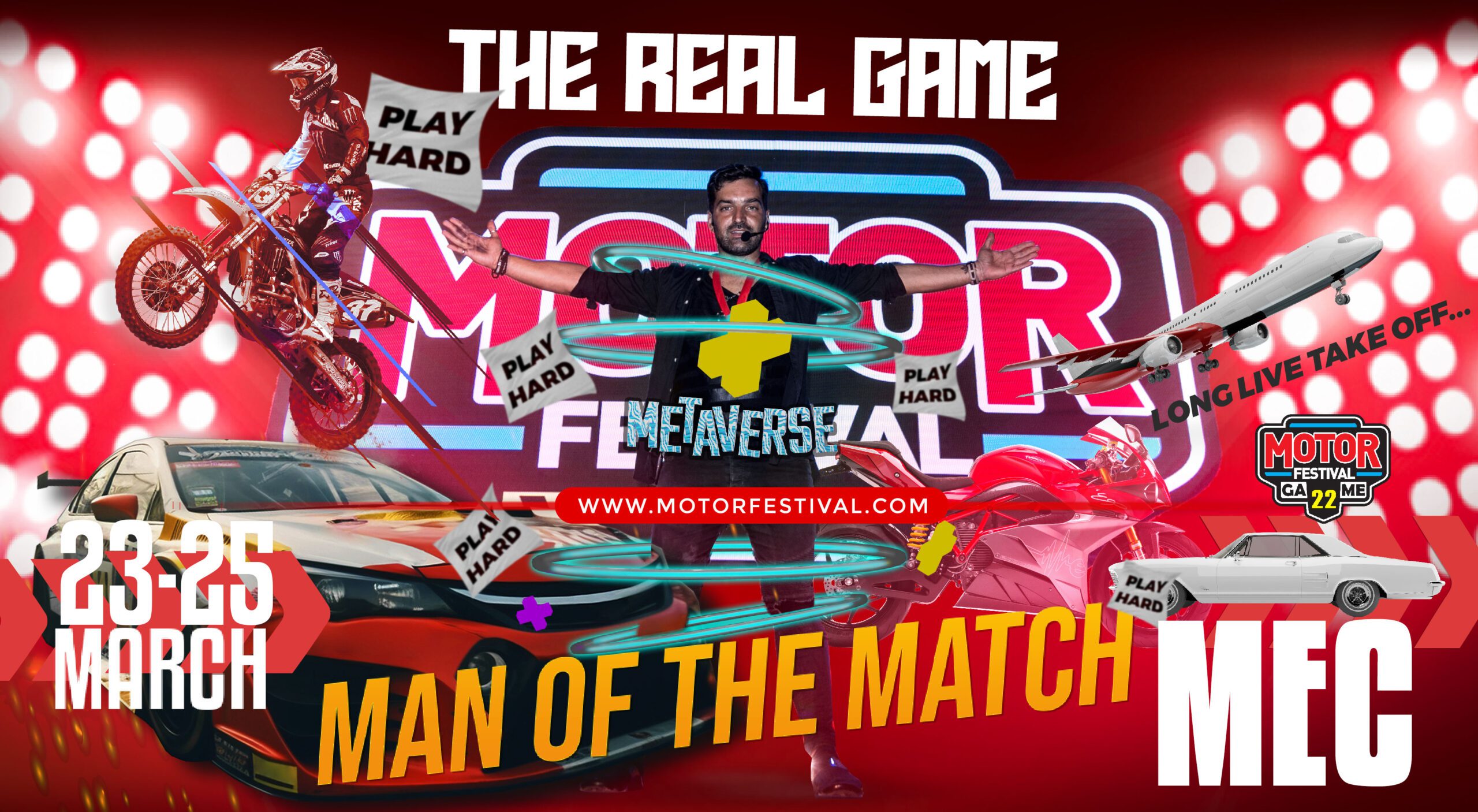 22th Motor Festival The Real Game 23-25 Μαρτίου στο εκθεσιακό κέντρο MEC Παιανίας