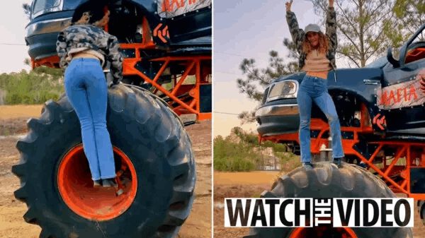 H χωριάτισσα που γουστάρει να σκαρφαλώνει σε μεγάλα Monster truck VIDEO