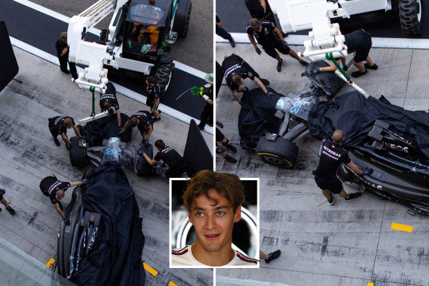 F1 Τρακάρισμα: Ο Τζορτζ Ράσελ καταπλακώνει τη Mercedes σε τροχαίο ατύχημα