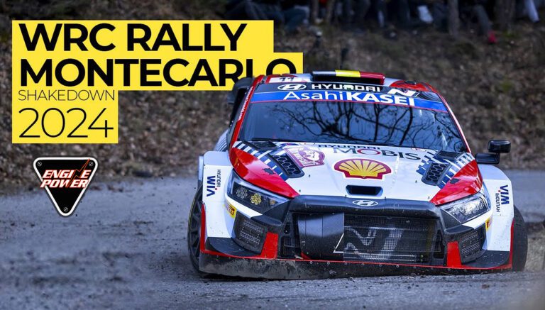 WRC Shakedown Rally Monte Carlo 2024