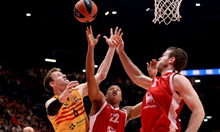 Euroleague:  Η βαθμολογία Ολυμπιακού και Παναθηναϊκού μετά την ολοκλήρωση της 23ης αγωνιστικής