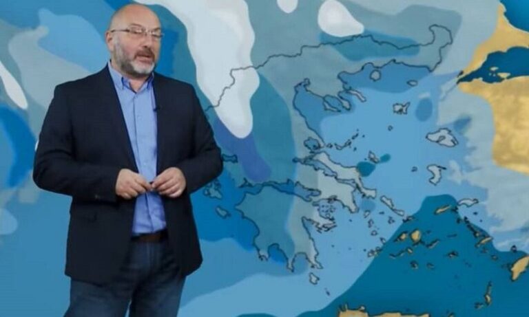 Σάκης Αρναούτογλου: Μεγάλη πόλη της Ελλάδας παρουσίασε πτώση θερμοκρασίας 18 βαθμών μέσα σε 24 ώρες!