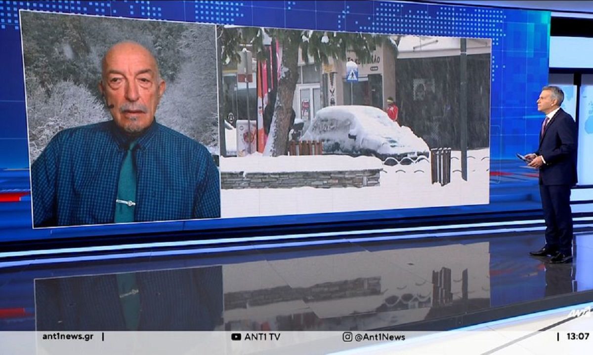 Καιρός: Νέα πτώση της θερμοκρασίας, θυελλώδεις άνεμοι και χιονοπτώσεις προβλέπει ο Τάσος Αρνιακός