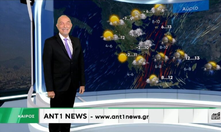 Καιρός: «Χιονόνερο και χιόνια, ακόμη και στην Αττική και ριπές ανέμων έως και 10 μποφόρ!», προειδοποιεί ο Τάσος Αρνιακός!