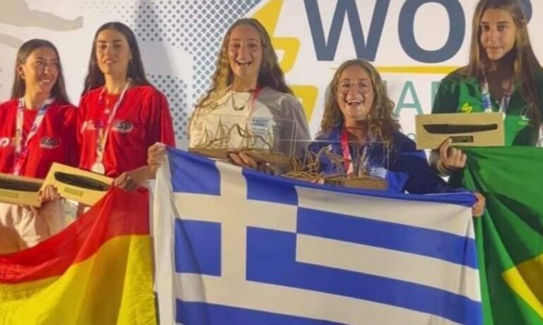 Ιστορία έγραψαν στην ιστιοπλοΐα οι Ι. Κερκέζου- Δ. Γιαννούλη