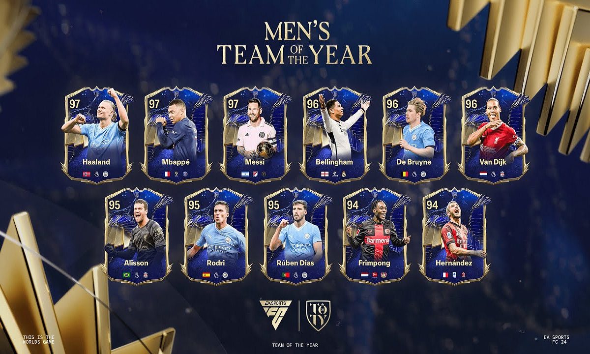 EA FC 24: Αυτή είναι η ομάδα της χρονιάς στο νέο FIFA!