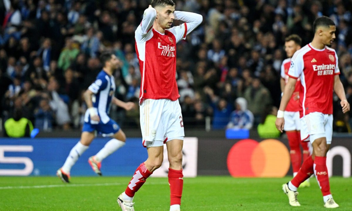 Άρσεναλ: Το απόλυτο μηδέν! Ούτε σουτ στην εστία κόντρα στην Πόρτο!