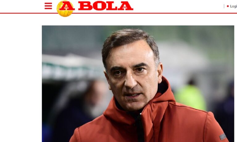 Ο Κάρλος Καρβαλιάλ έμαθε για την απόλυσή του από την A Bola