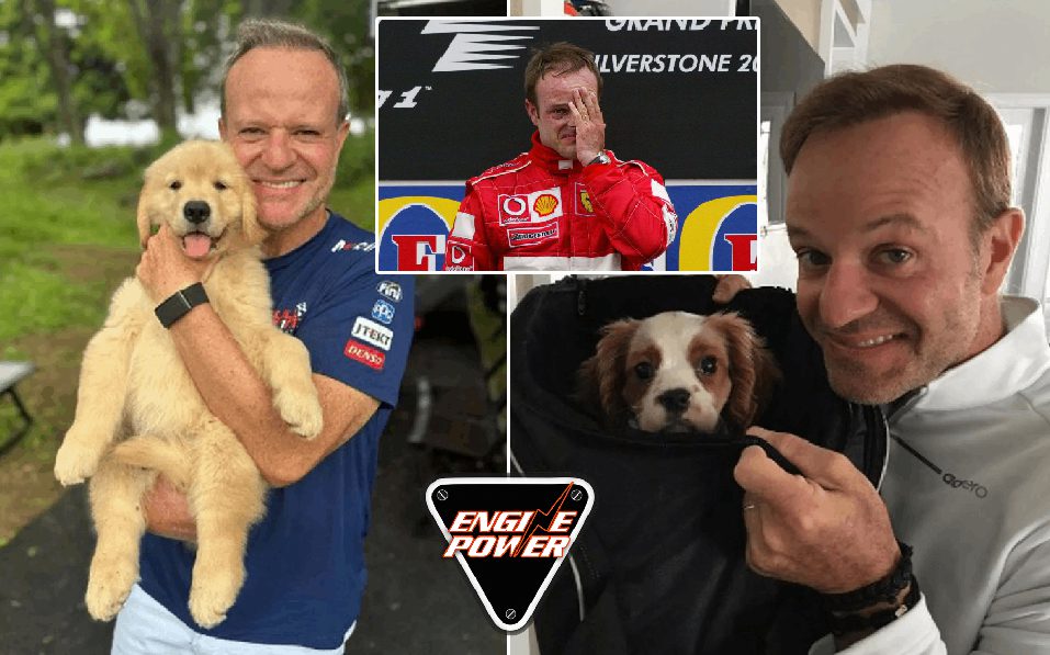 F1 Rubens Barrichello συντετριμμένος από την απώλεια του σκυλιού του που αφού έφαγε αποτσίγαρα